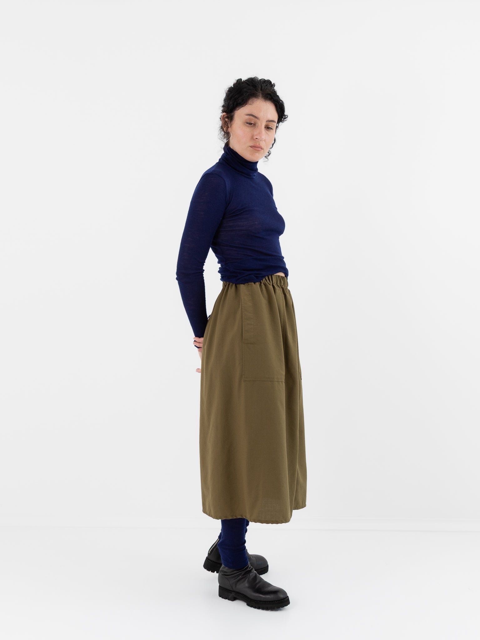 SONO Skip Skirt in Kelp - SONO at Worthwhile - shop SKIRT