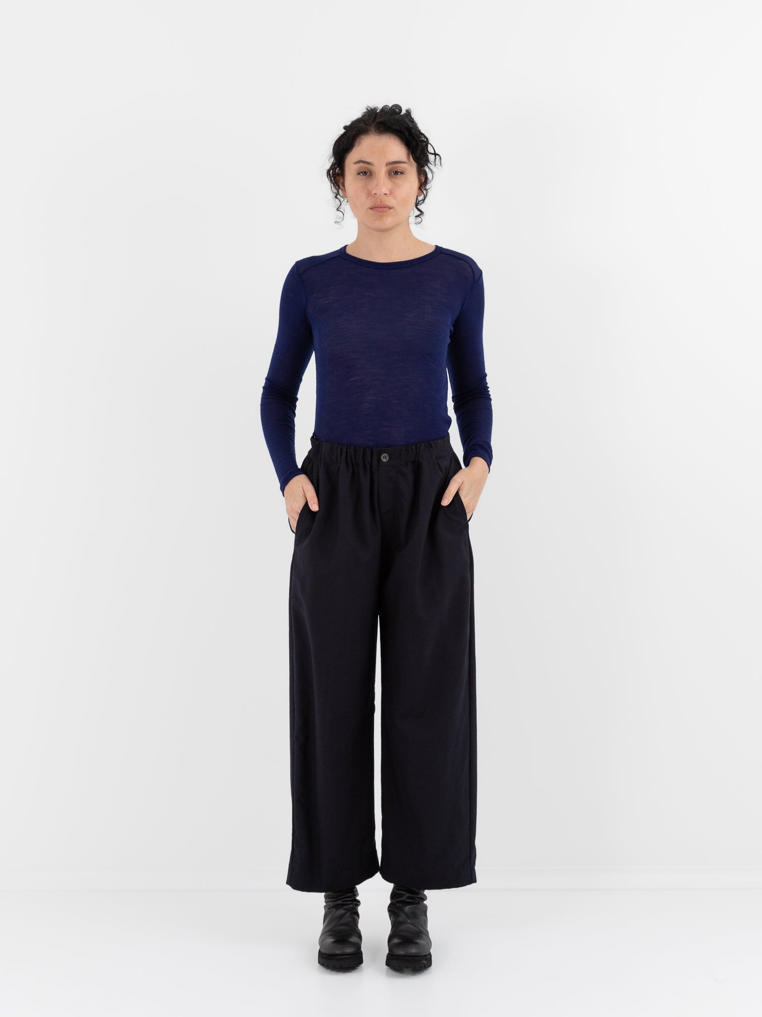 SONO Tatum Trousers in Deep Navy - SONO at Worthwhile - shop PANT