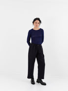 SONO Tatum Trousers in Deep Navy - SONO at Worthwhile - shop PANT