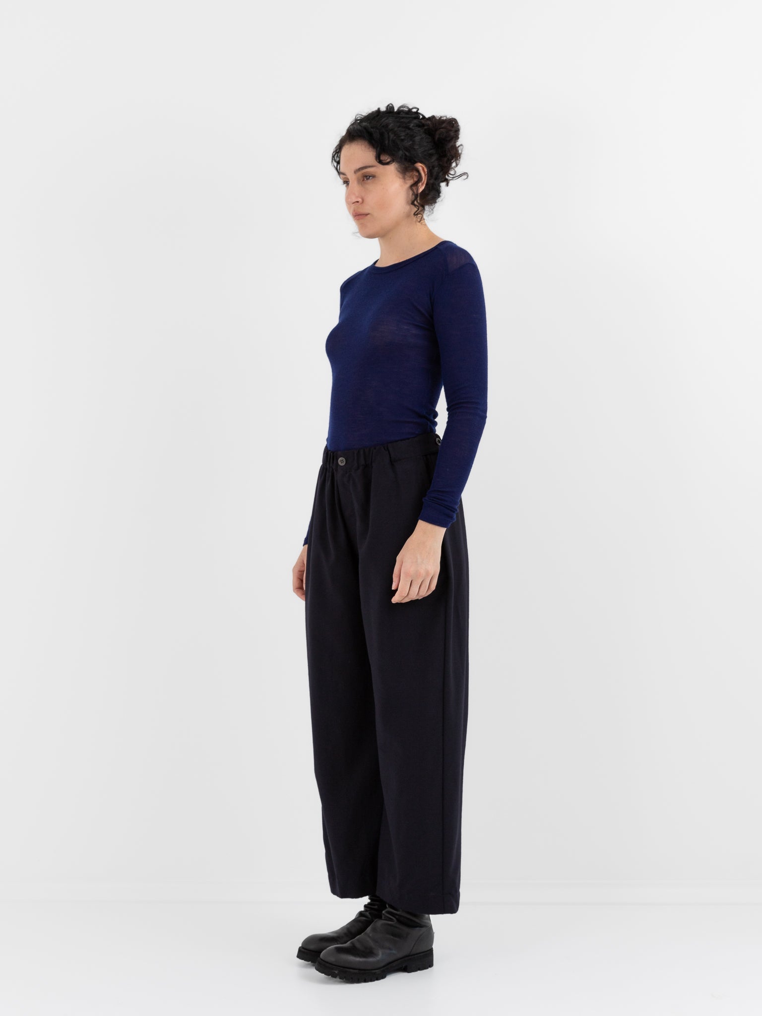 SONO Tatum Trousers in Deep Navy - SONO at Worthwhile - shop PANT