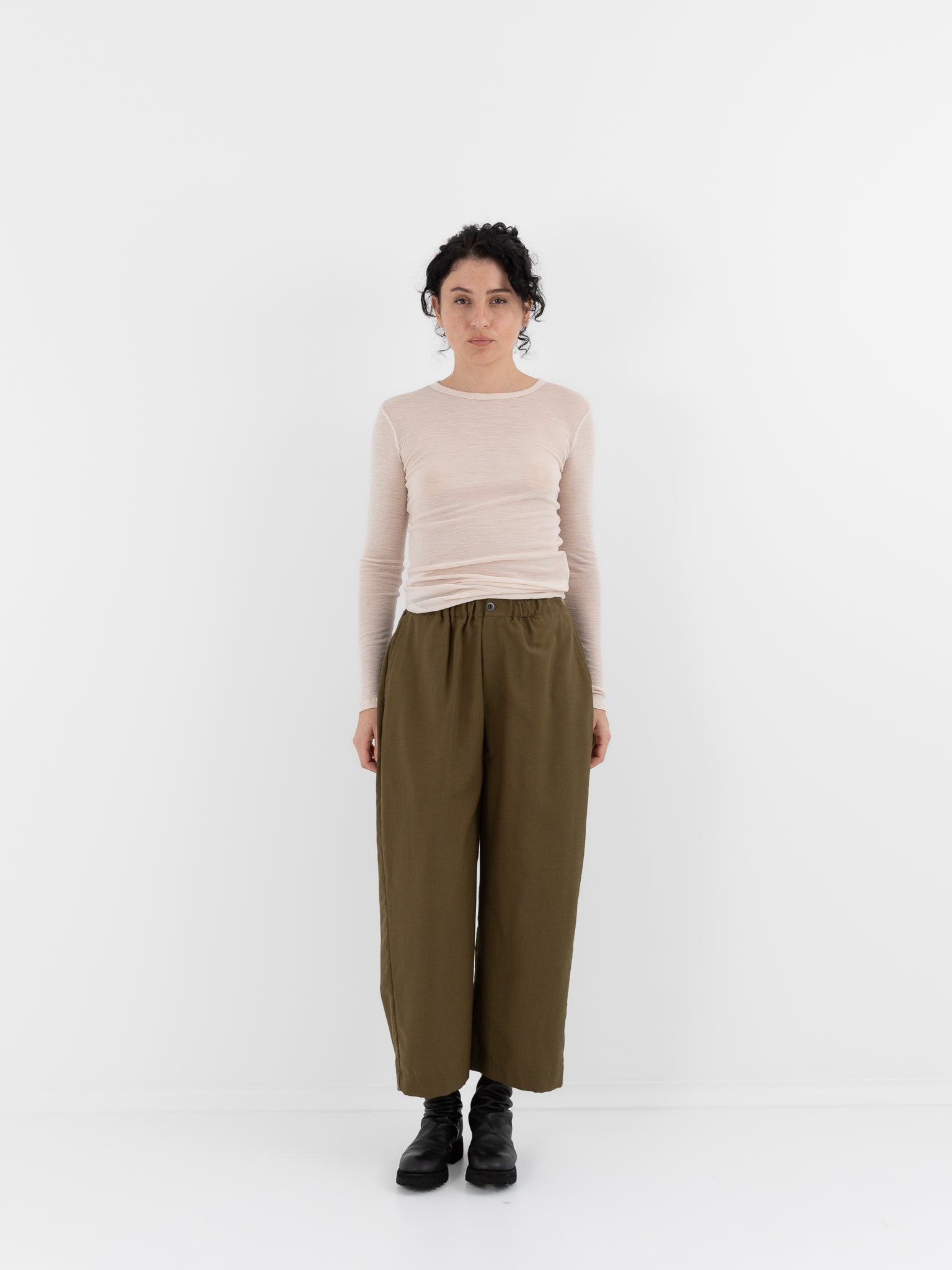 SONO Tatum Trousers in Kelp - SONO at Worthwhile - shop PANT