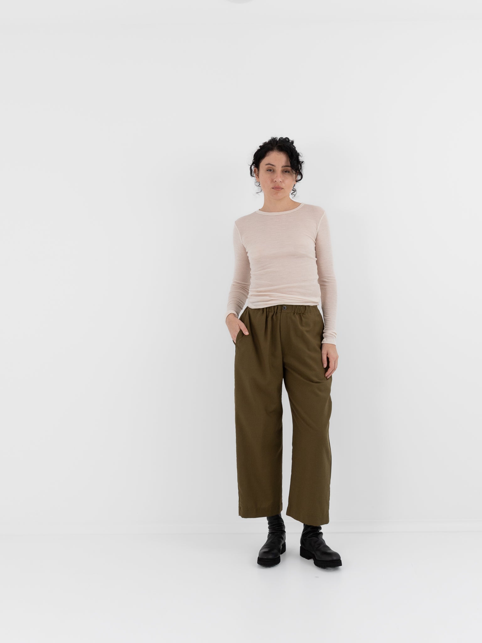 SONO Tatum Trousers in Kelp - SONO at Worthwhile - shop PANT