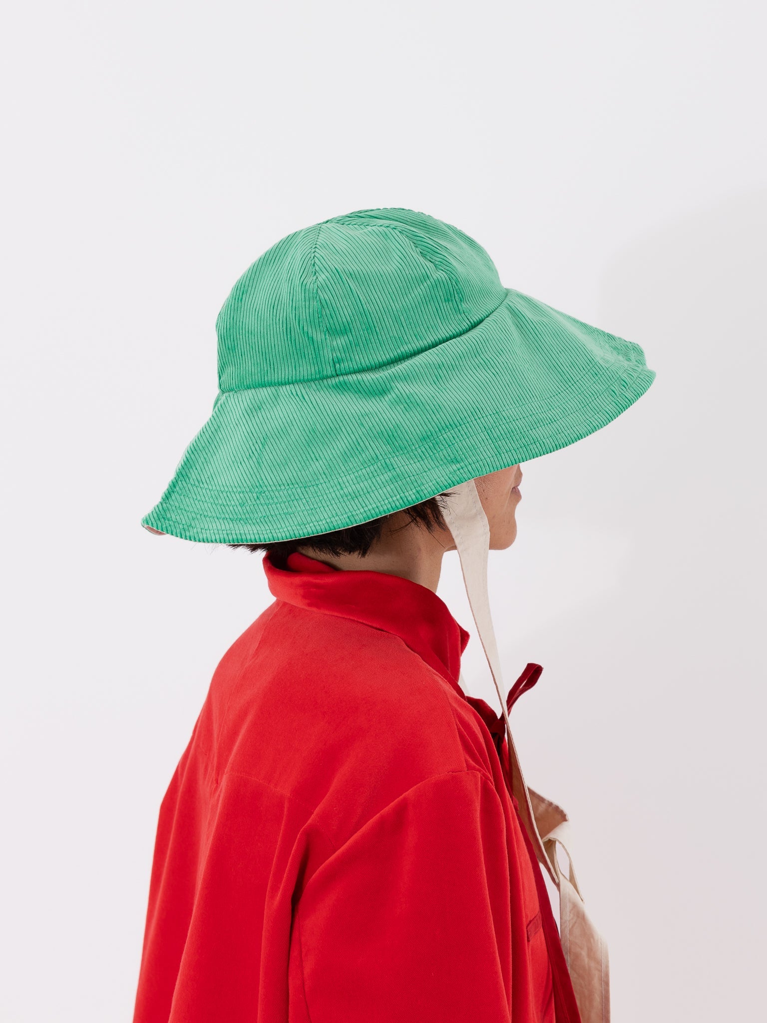 ハット studio FW22 CONNIE HAT (631280 P8144 GREEN) Studio Connie Hat Accessories In Yellow | ModeSens