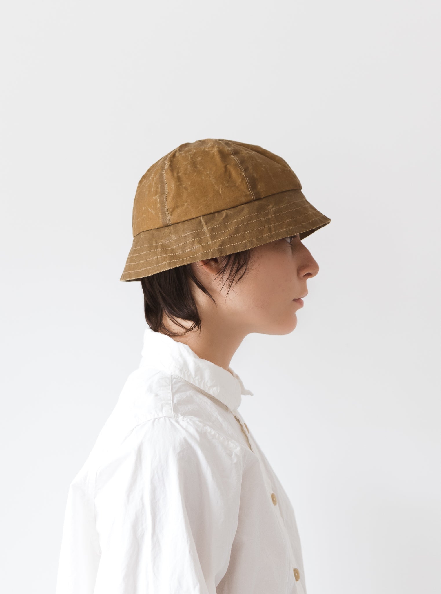 Studio Kettle Deck Hat, Beeswax Khaki - Worthwhile