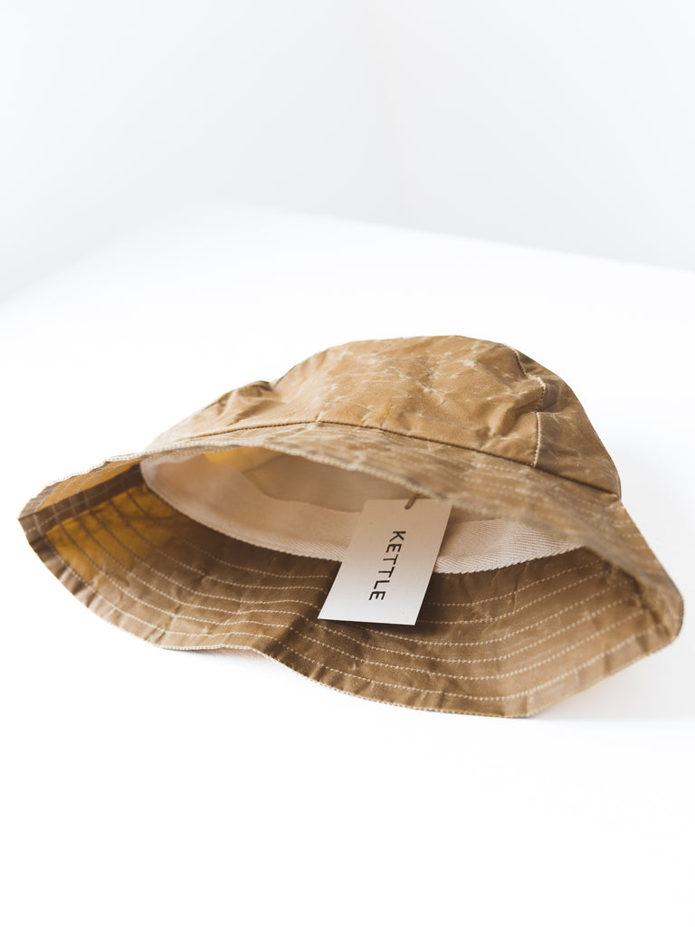Studio Kettle Fisherman Hat, Beeswax Khaki - Worthwhile