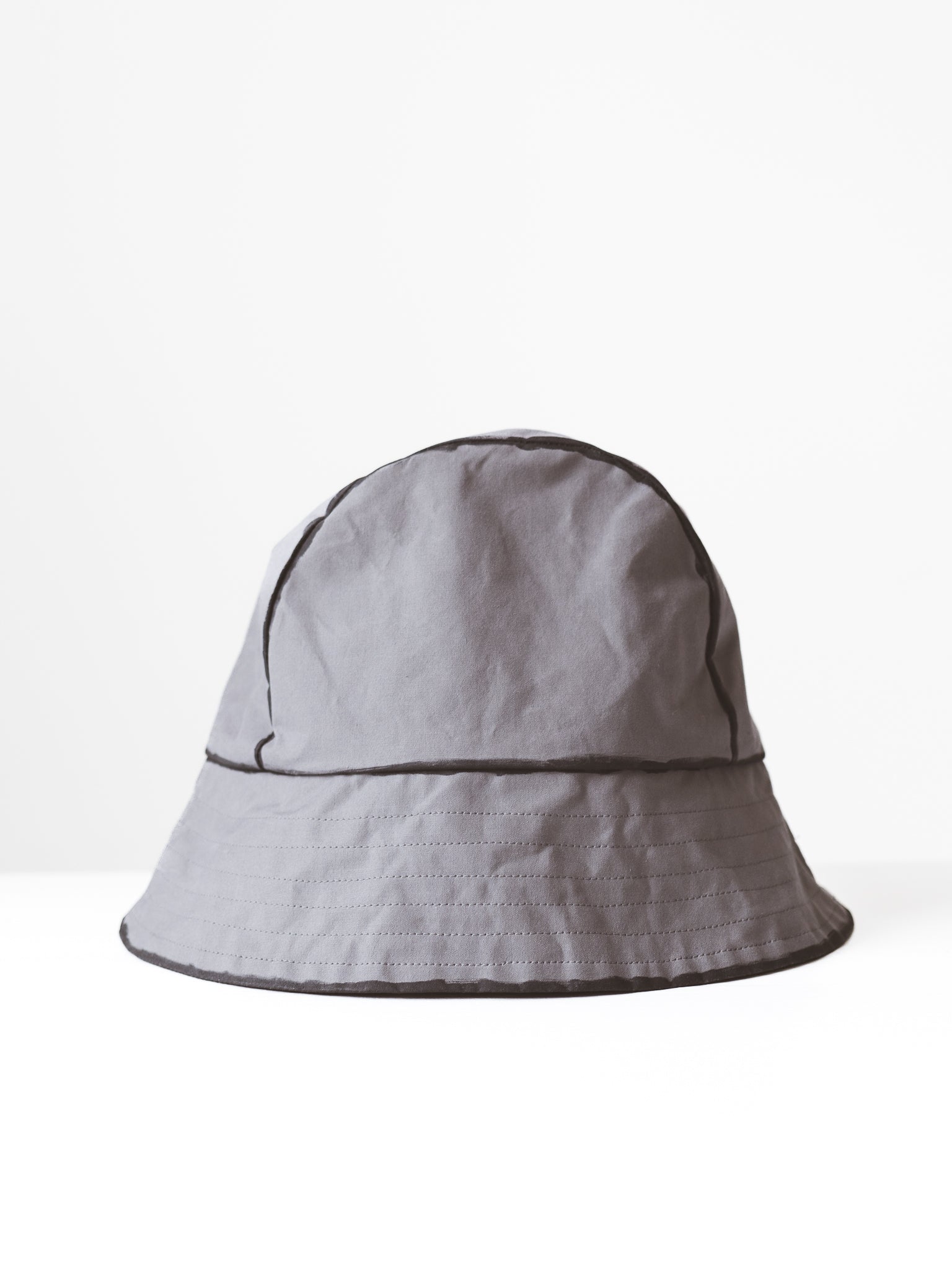 Denisa Check Bucket Fishing Hat by Seeberger Col. Grey, Size One Size