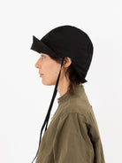 Studio Kettle Bonnet Hat, Black - Worthwhile