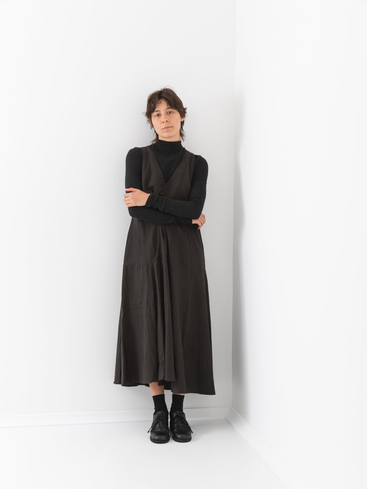 ATELIER SUPPAN<br />WOMENS シルクパッチワークドレス main image 0