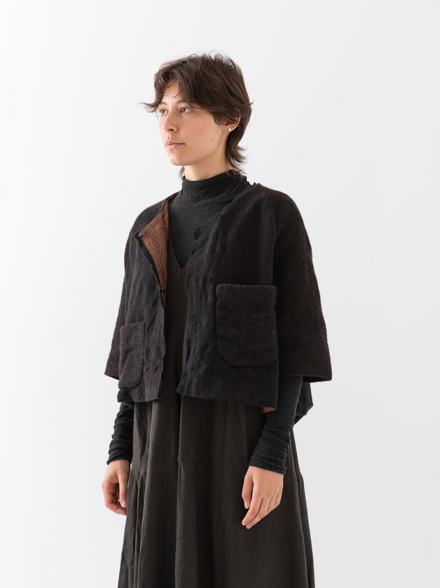 ATELIER SUPPAN<br />WOMENS シルクパッチワークドレス main image 1