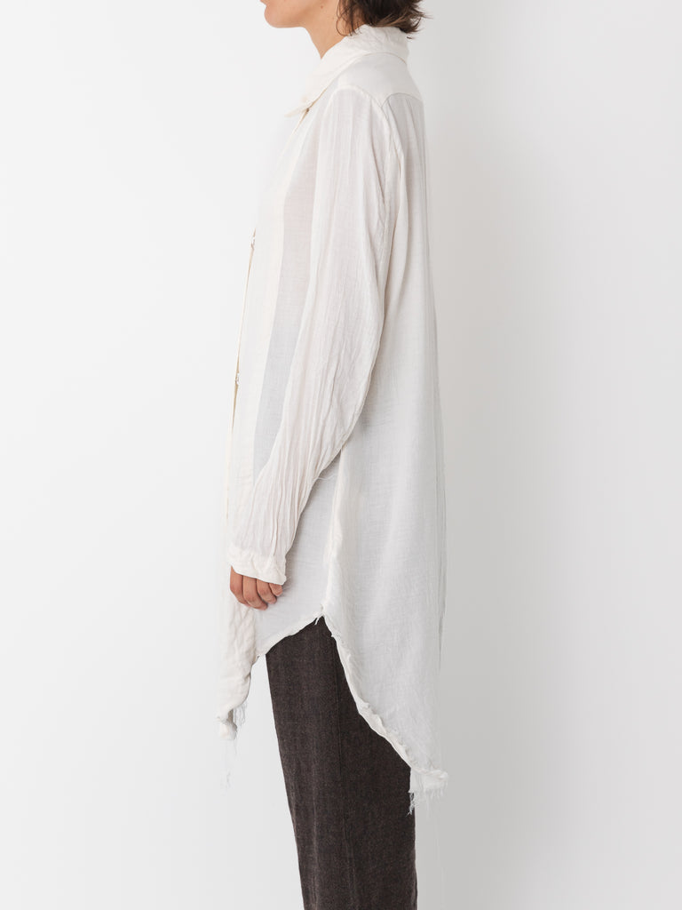 Atelier Suppan Long Raw Cut Shirt - Worthwhile