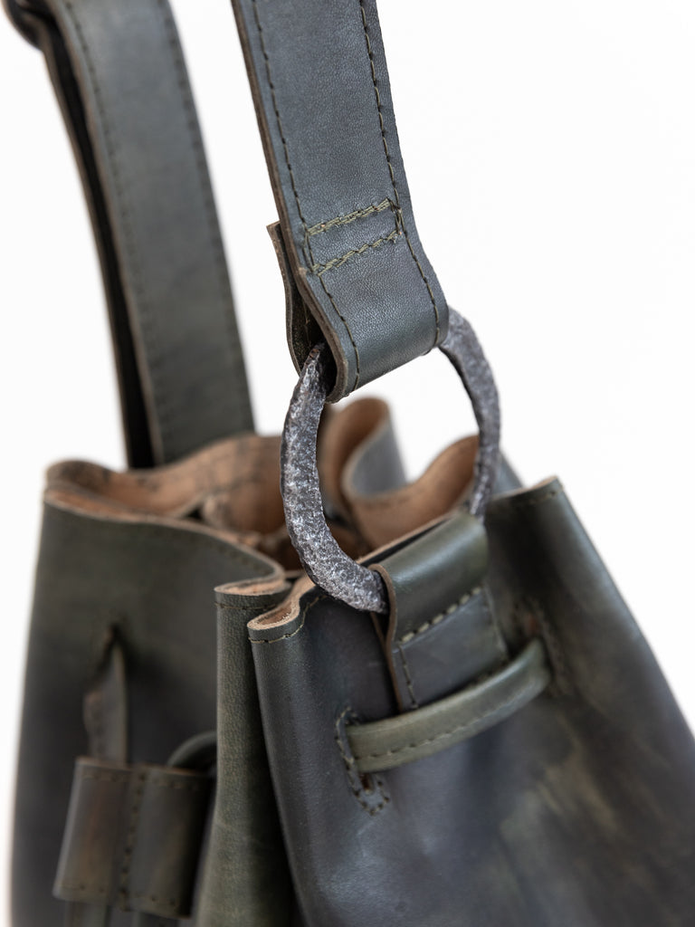 Tagliovivo Large Bucket Bag, Algae - Worthwhile