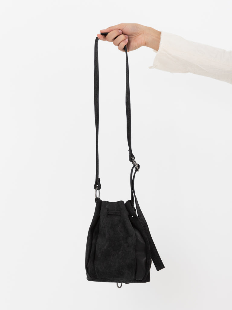 Tagliovivo Small Bucket Bag, Black - Worthwhile
