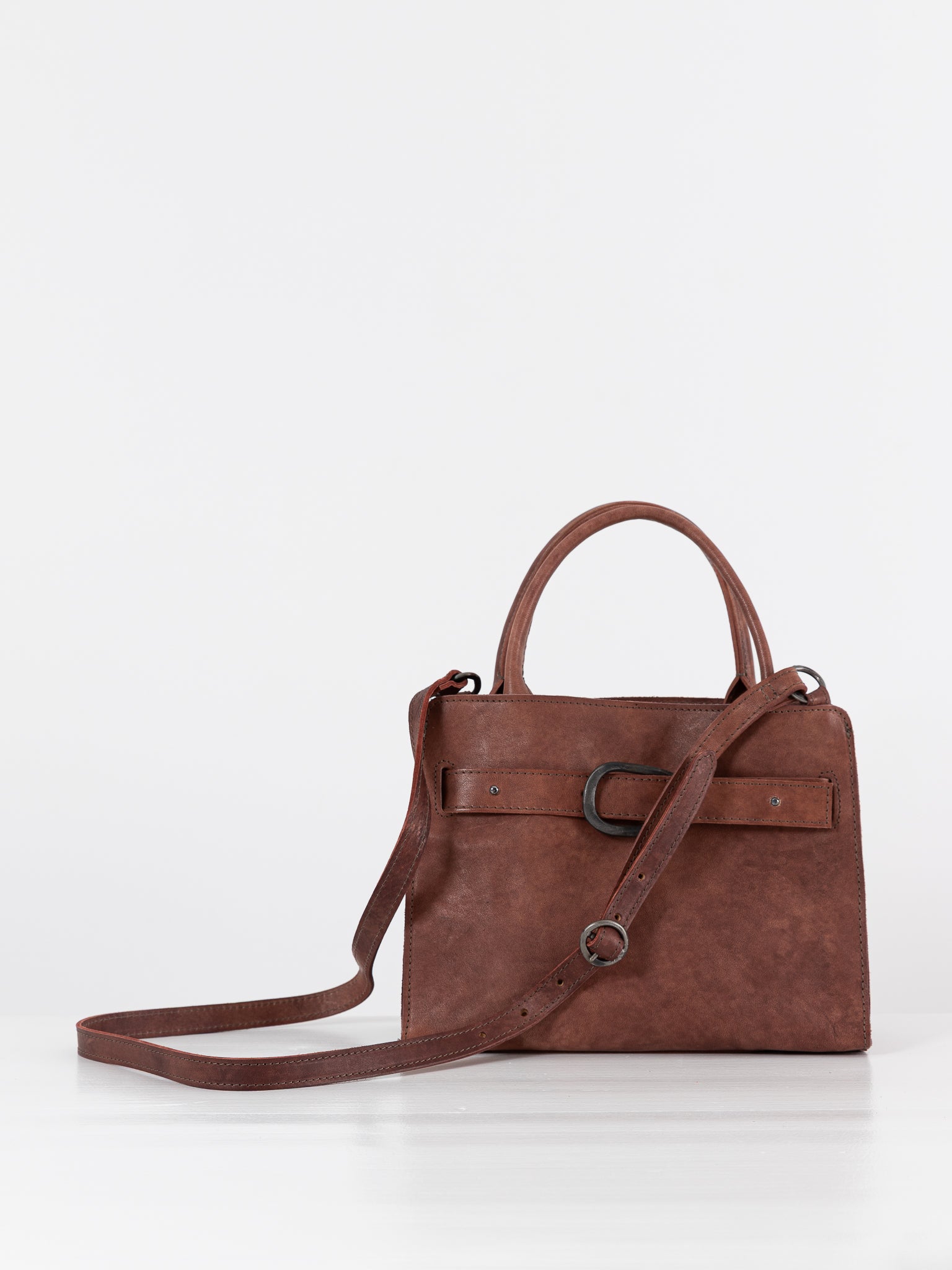 Tagliovivo Small Sella Bag, Bauxite - Worthwhile