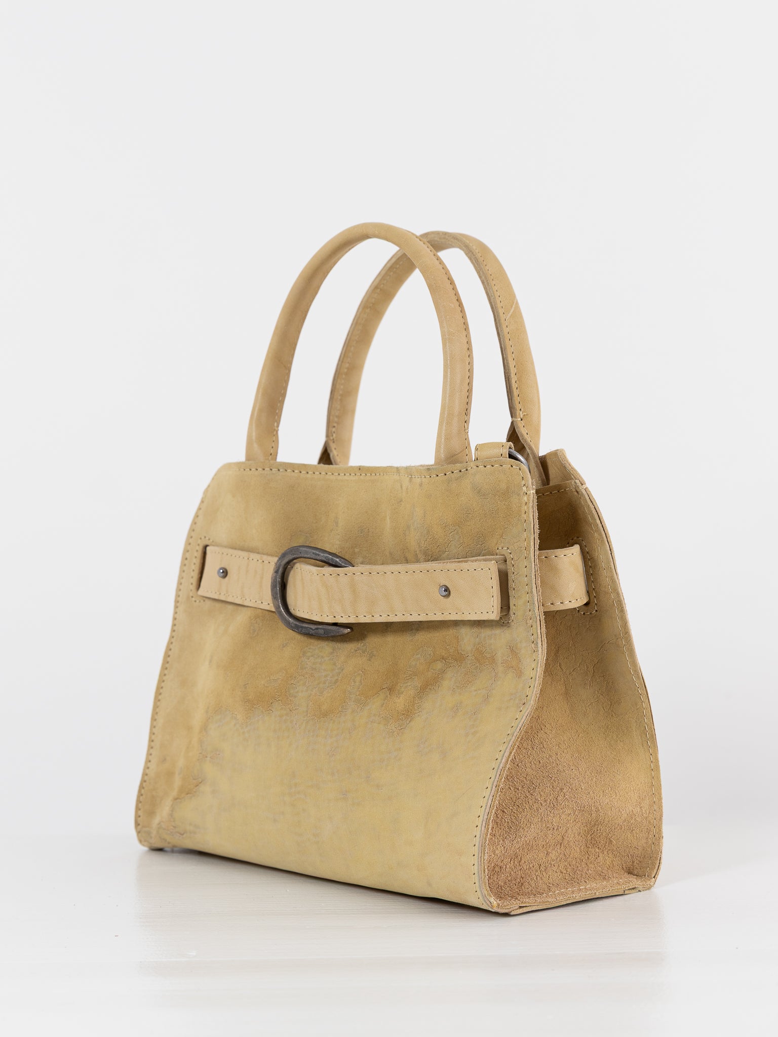 Tagliovivo Small Sella Bag, Sand - Worthwhile