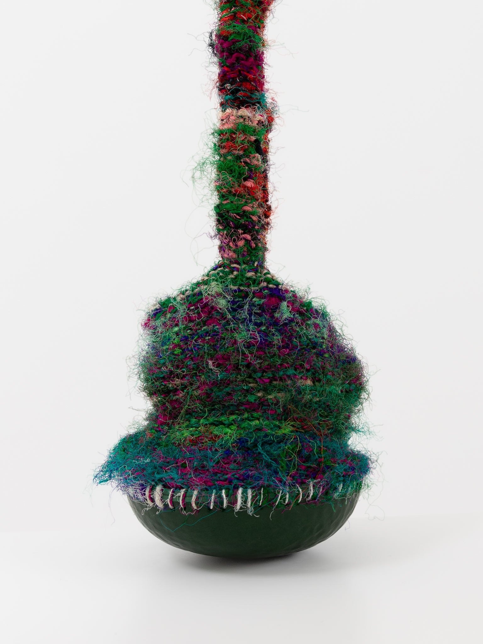 The Backward Vendor Silk Bowl Single Bag in Green - THE BACKWARD VENDOR at Worthwhile - shop BAG