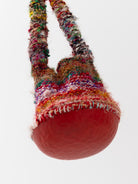 The Backward Vendor Silk Bowl Single Bag in Red - THE BACKWARD VENDOR at Worthwhile - shop BAG