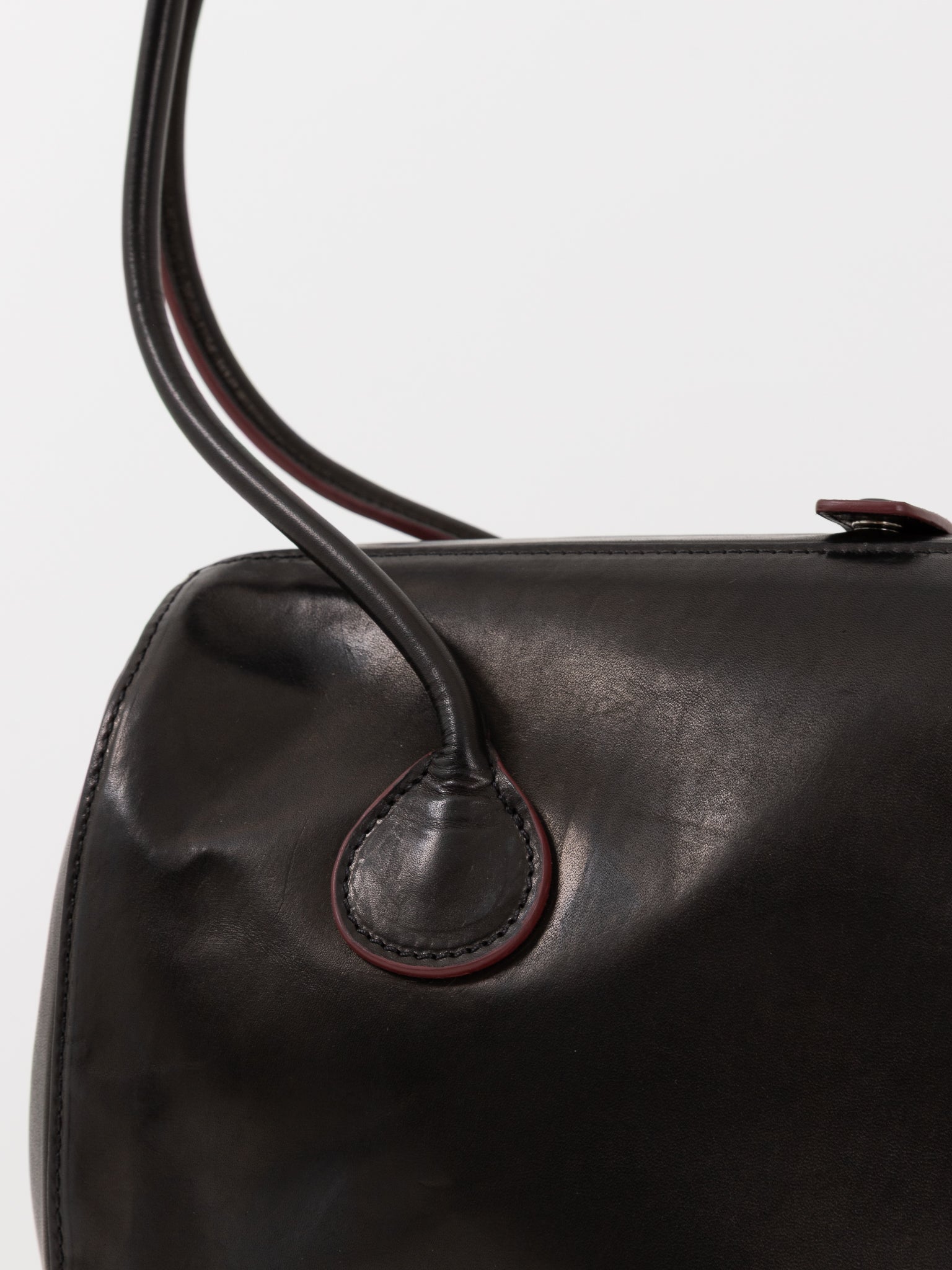 The Backward Vendor Tanker Shoulder Bag in Black - THE BACKWARD VENDOR at Worthwhile - shop BAG