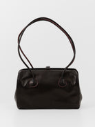 The Backward Vendor Tanker Shoulder Bag in Black - THE BACKWARD VENDOR at Worthwhile - shop BAG