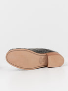 The Backward Vendor Cattle Mule in Grey - THE BACKWARD VENDOR at Worthwhile - shop SHOES