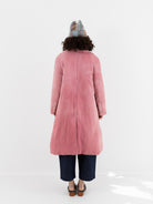 The Backward Vendor Mariner Trench Puffer in Wine - THE BACKWARD VENDOR at Worthwhile - shop COAT