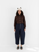 The Backward Vendor Miner Jean in Indigo - THE BACKWARD VENDOR at Worthwhile - shop PANT