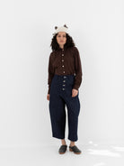 The Backward Vendor Miner Jean in Indigo - THE BACKWARD VENDOR at Worthwhile - shop PANT