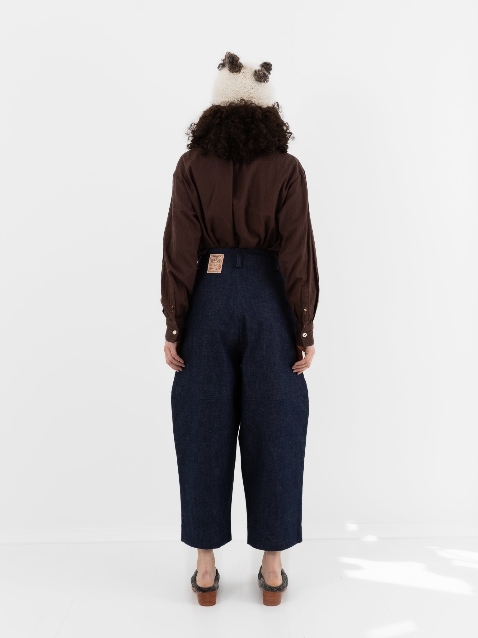 The Backward Vendor Miner Jean in Indigo - THE BACKWARD VENDOR at Worthwhile - shop PANT