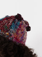 The Backward Vendor Corner Hat in Mixed Silk - THE BACKWARD VENDOR at Worthwhile - shop HAT