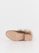 The Backward Vendor Cattle Clog in Taupe Curl - THE BACKWARD VENDOR at Worthwhile - shop SHOES