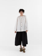 The Backward Vendor Float Trousers in Black - THE BACKWARD VENDOR at Worthwhile - shop TOP