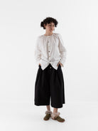 The Backward Vendor Float Trousers in Black - THE BACKWARD VENDOR at Worthwhile - shop TOP