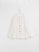 The Backward Vendor Short Mist Blouse in White - THE BACKWARD VENDOR at Worthwhile - shop TOP