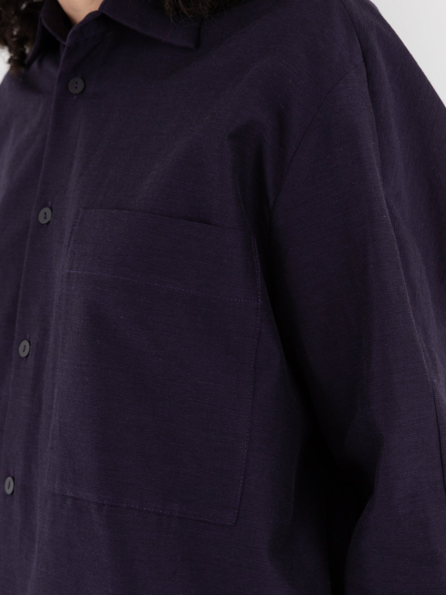 Toogood The Painter Shirt in Pansy at Worthwhile