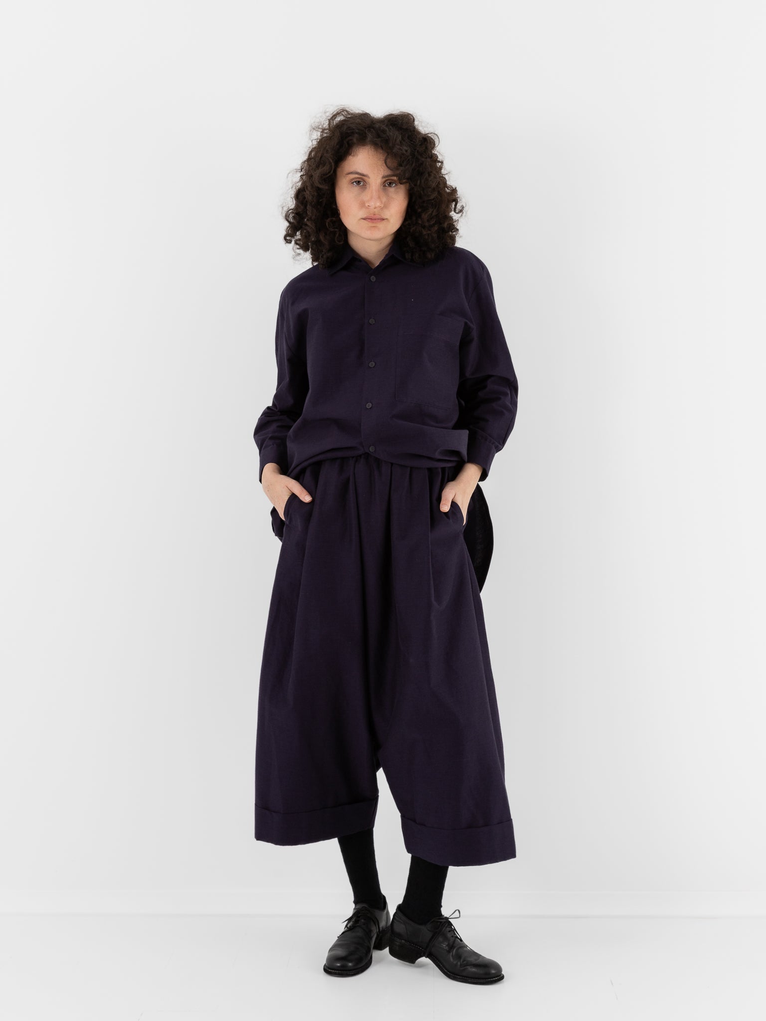 Toogood The Baker Trouser in Pansy - TOOGOOD at Worthwhile - shop PANT