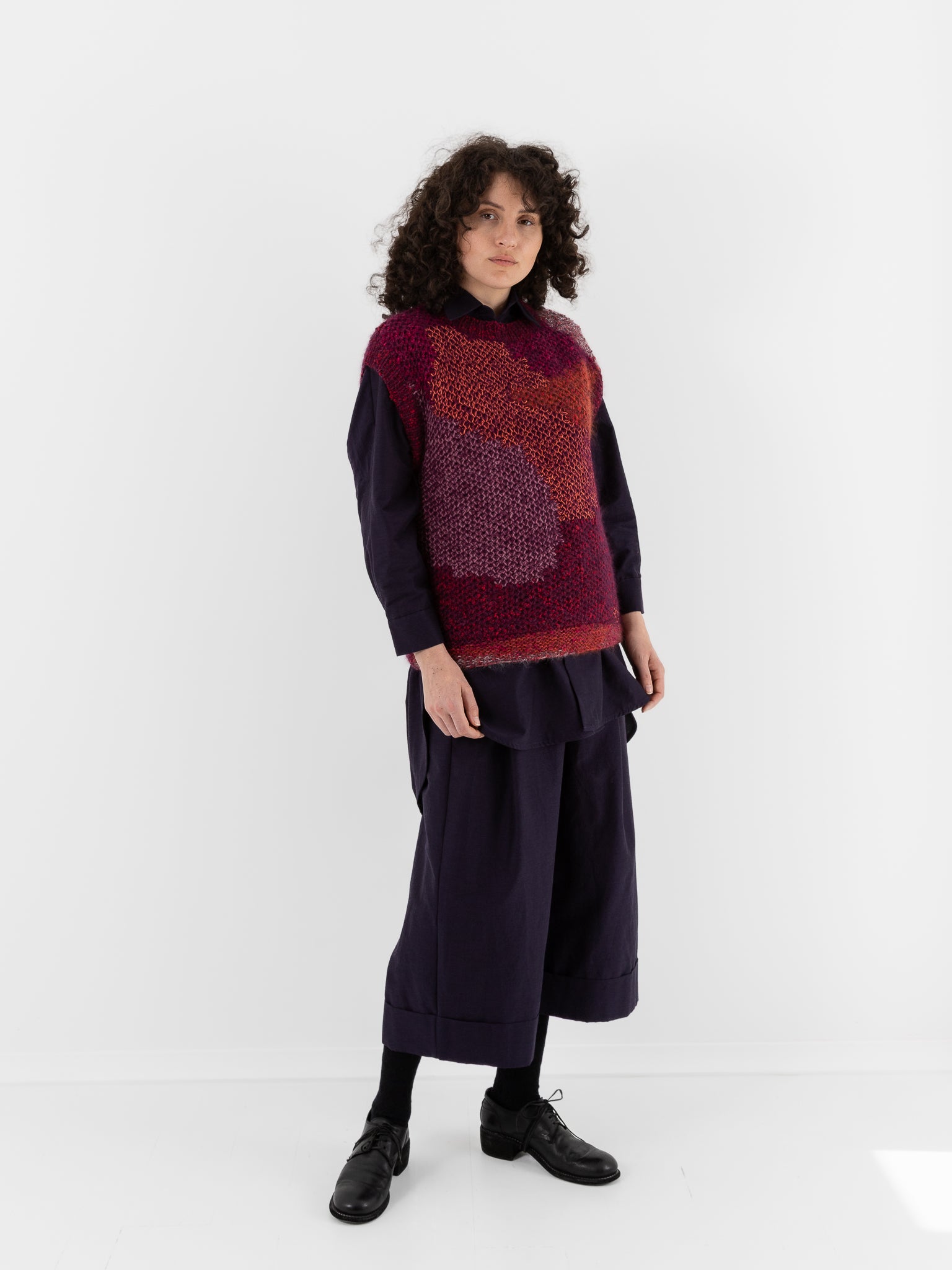 Toogood The Lotter Vest in Honeycomb Multi - TOOGOOD at Worthwhile - shop VEST