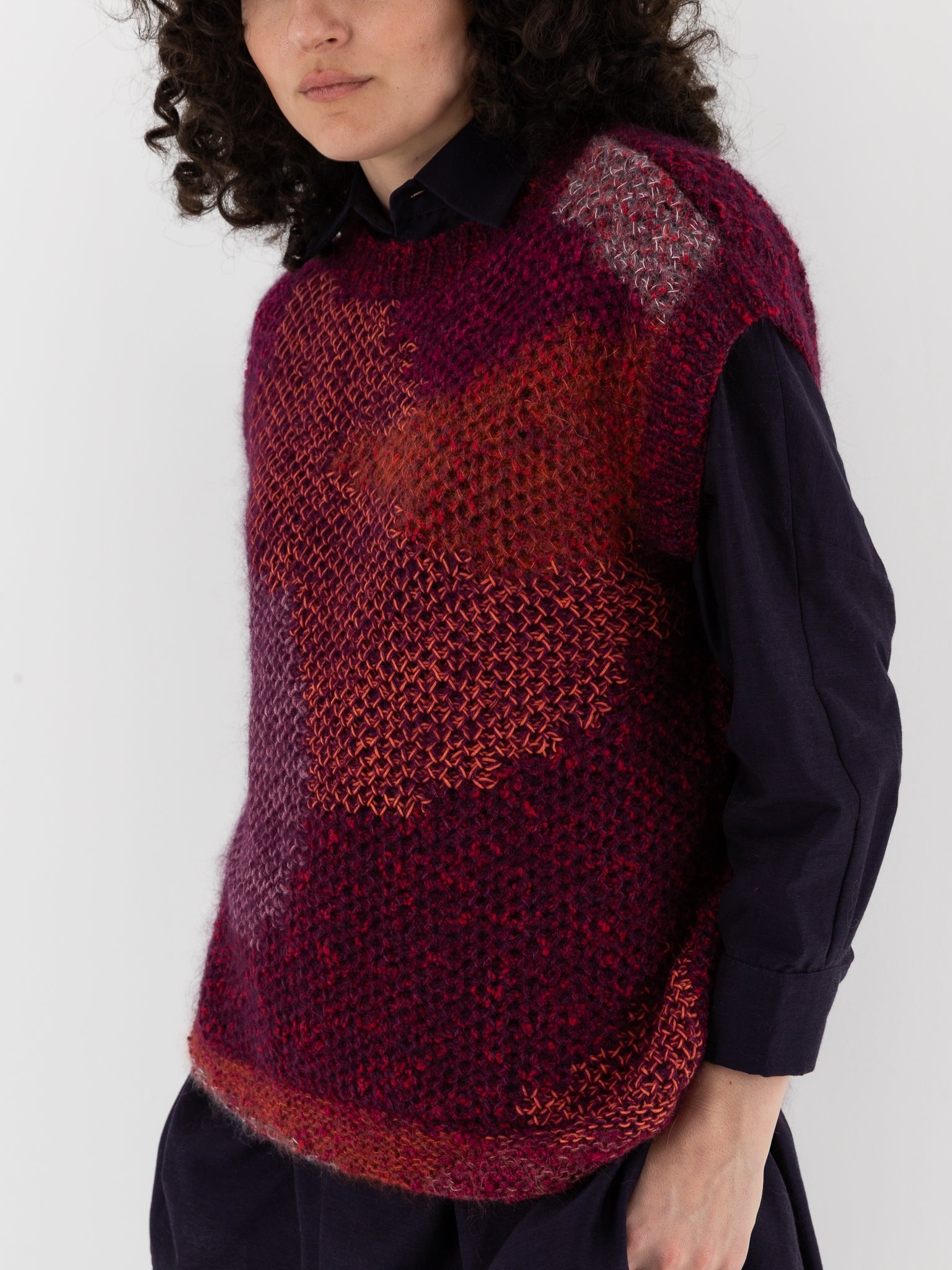 Toogood The Lotter Vest in Honeycomb Multi - TOOGOOD at Worthwhile - shop VEST