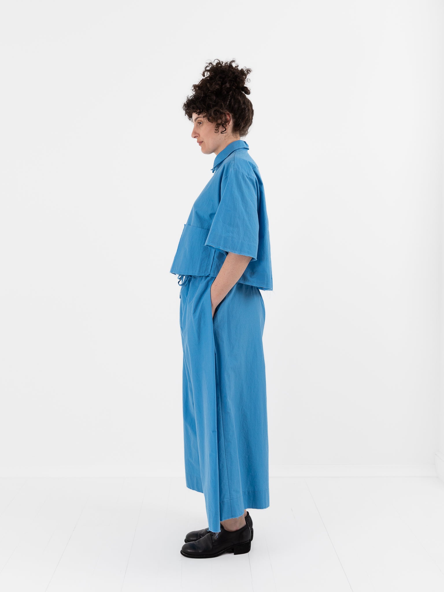 Toogood The Boxer Shirt in Cornflower at Worthwhile