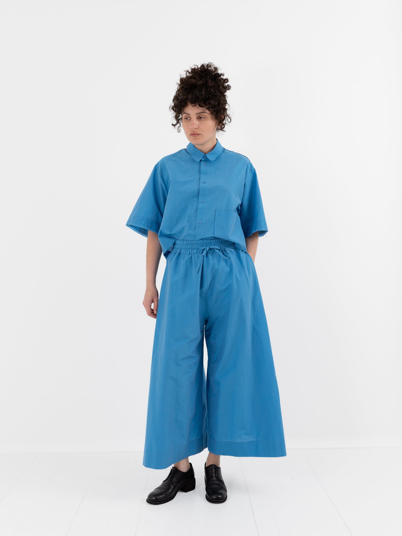 Toogood The Boxer Trouser in Cornflower at Worthwhile