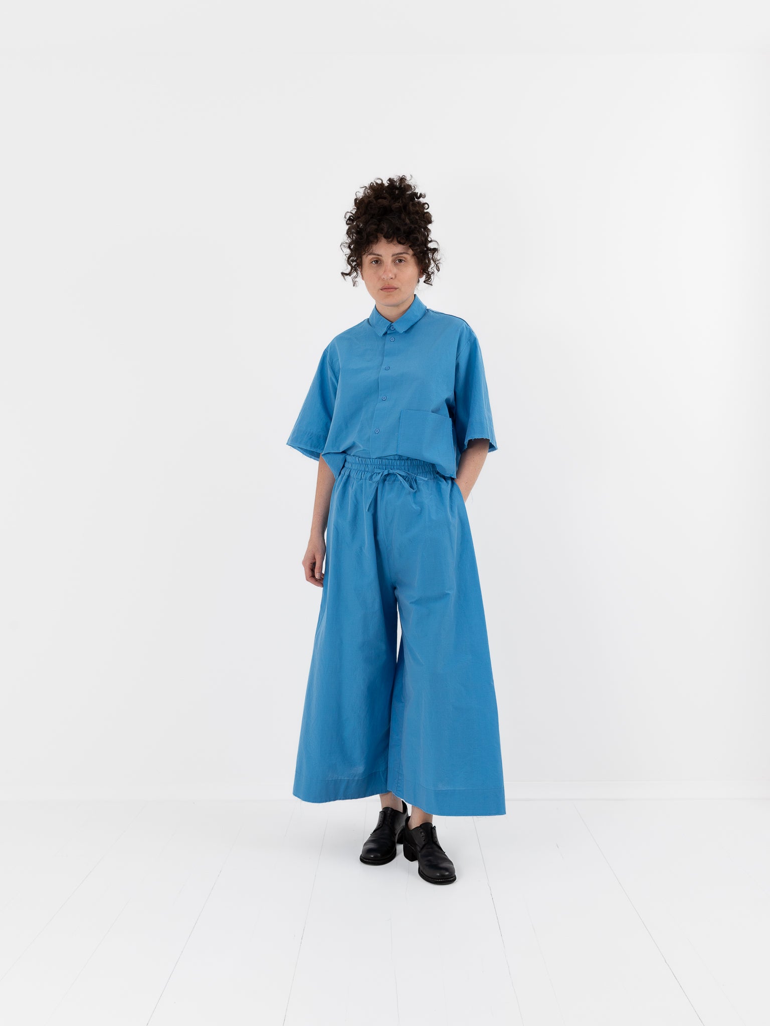 Toogood The Boxer Trouser in Cornflower at Worthwhile