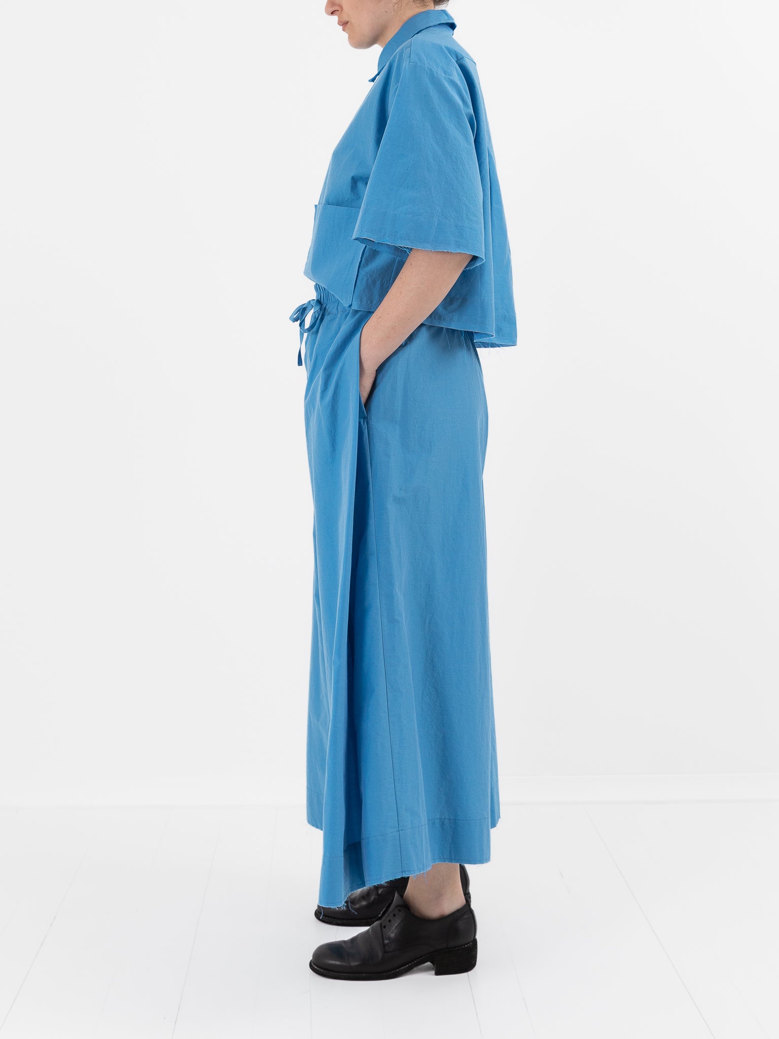 Toogood The Boxer Trouser in Cornflower at Worthwhile