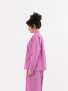 Toogood The Physician Shirt in Raspberry - TOOGOOD at Worthwhile - shop TOP