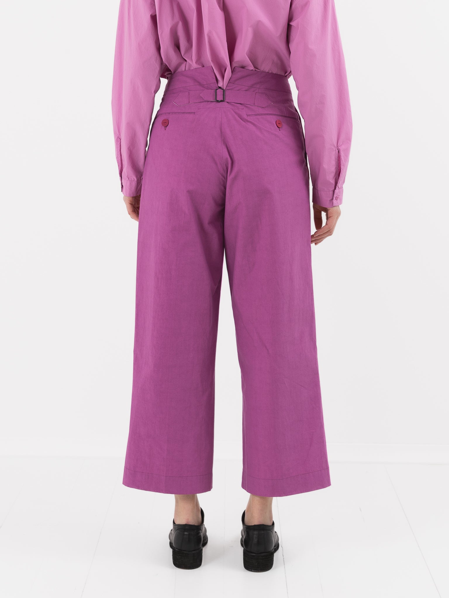 Toogood The Magician Trouser in Berry at Worthwhile
