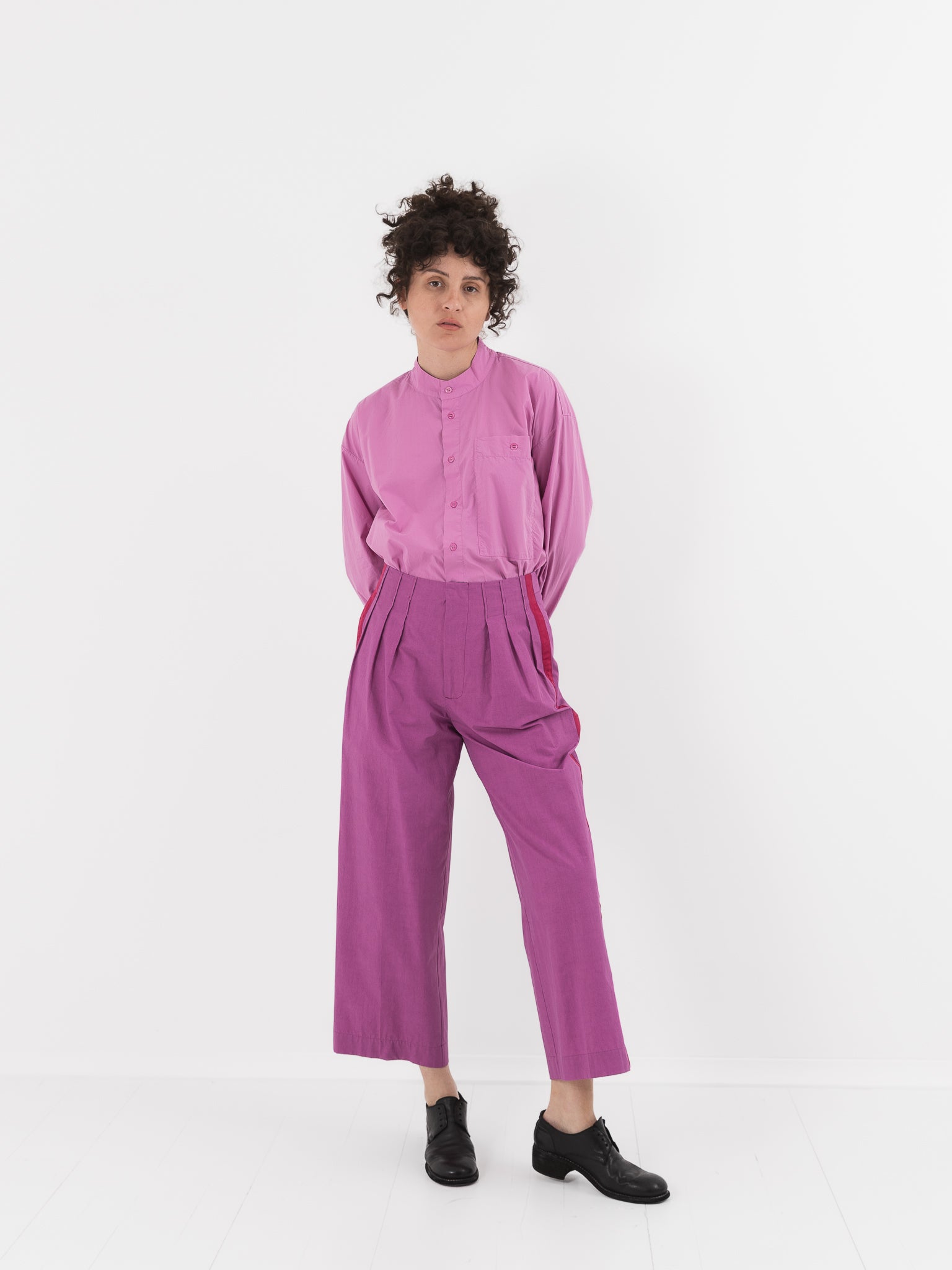 Toogood The Magician Trouser in Berry at Worthwhile