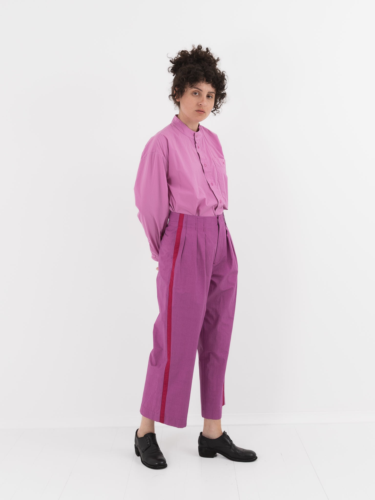 Toogood The Magician Trouser in Berry at Worthwhile