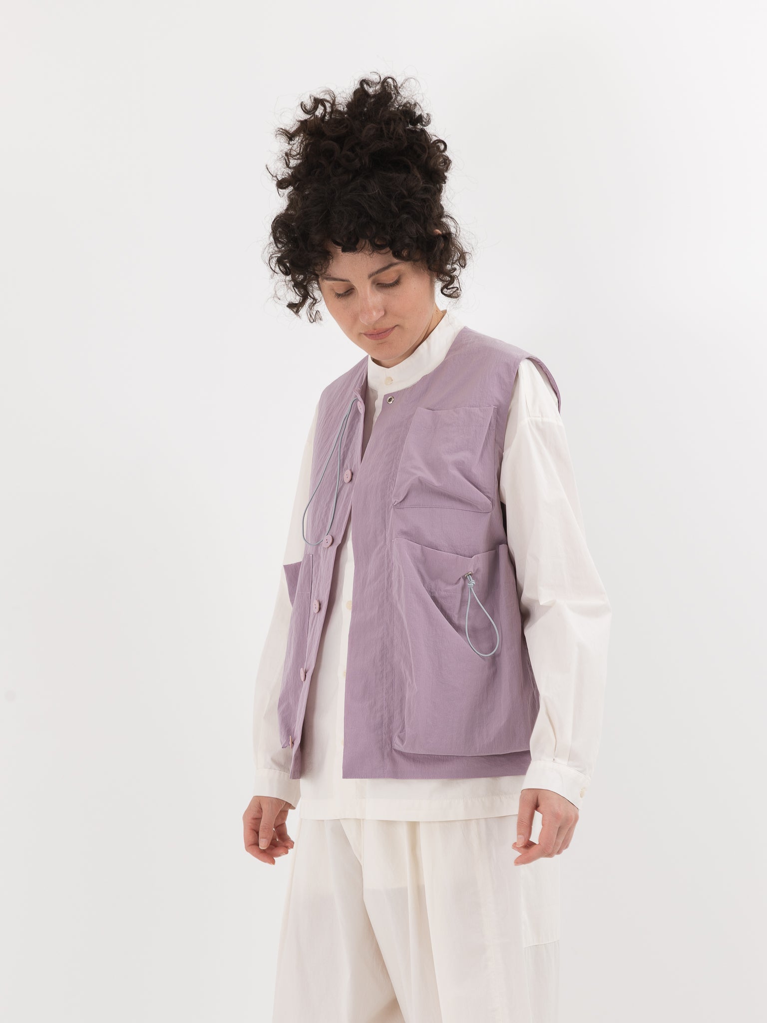 Toogood The Roper Gilet in Heather at Worthwhile