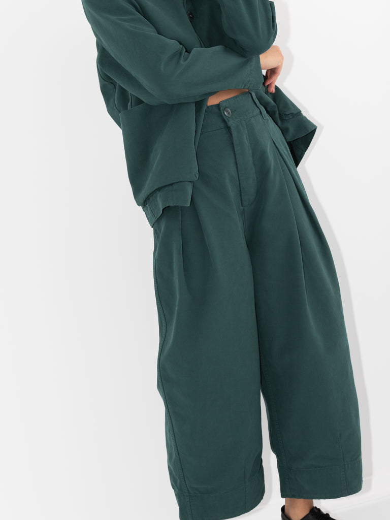 Toogood The Etcher Trouser, Viridian - Worthwhile