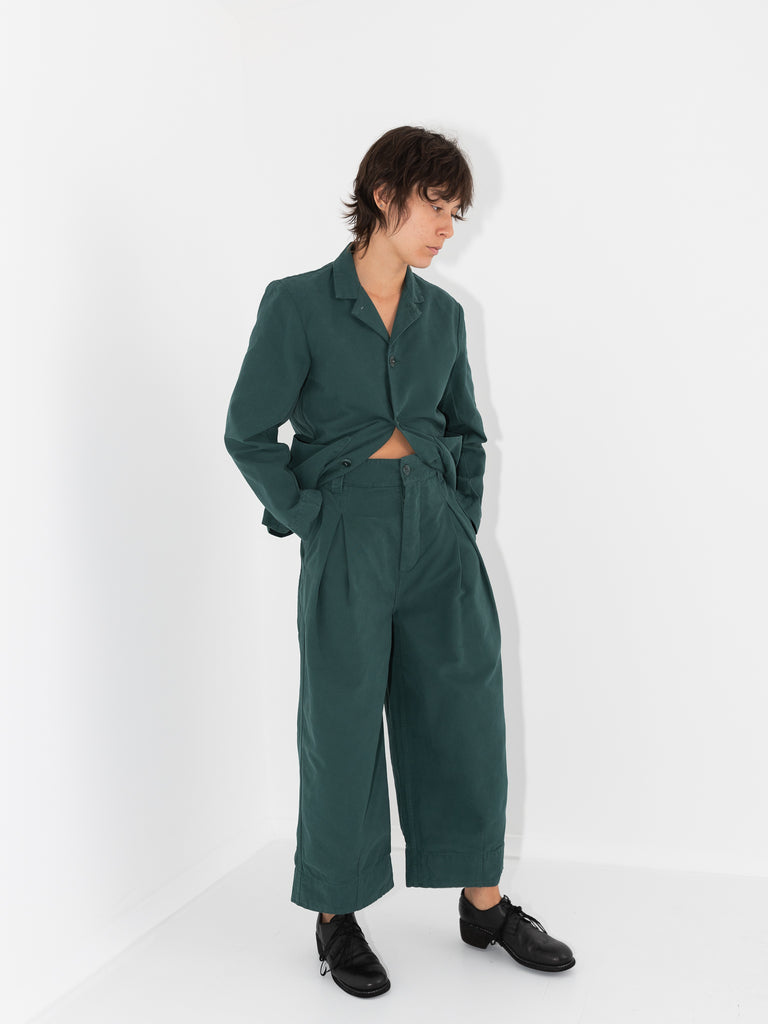 Toogood The Etcher Trouser, Viridian - Worthwhile