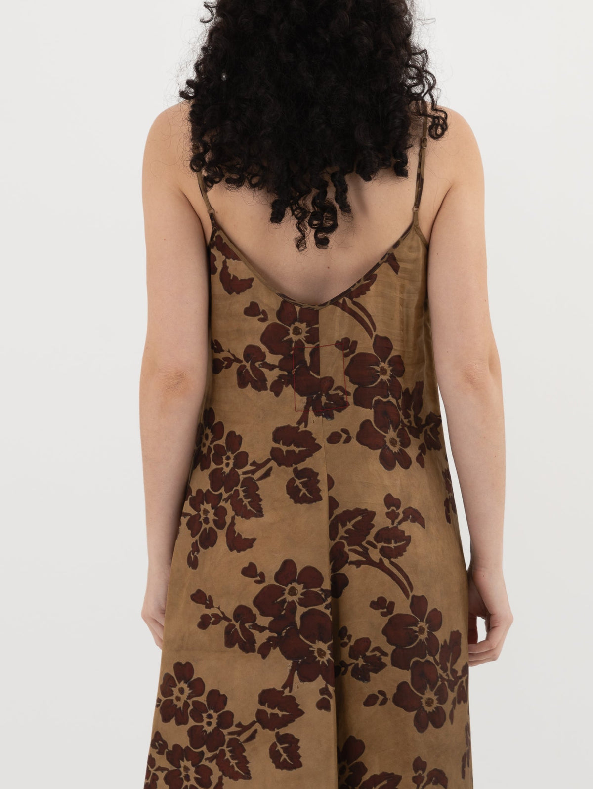 Uma Wang Acrry Dress in Mustard/Red - UMA WANG at Worthwhile - shop DRESS