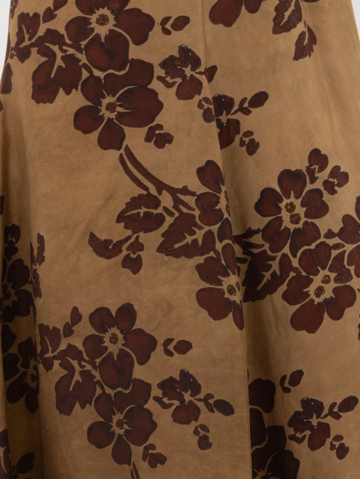 Uma Wang Acrry Dress in Mustard/Red - UMA WANG at Worthwhile - shop DRESS