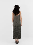 Uma Wang Anaya Dress in Grey/Green - UMA WANG at Worthwhile - shop DRESS